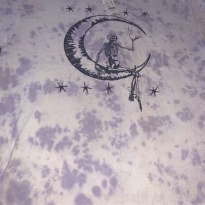 Desert Dreamer Skeleton & Moon Oversized T-Shirt